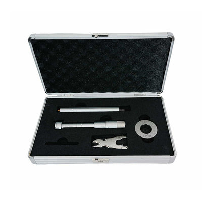 1-1.2" 3 Point Internal Micrometer, Ratchet Stop 0.0002" ,Accurancy ±0.00016''