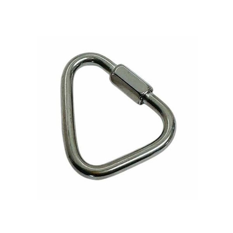 Stainless Steel 1/4" Marine Triangle Quick Link 880 LBS Shackle Boat Rig