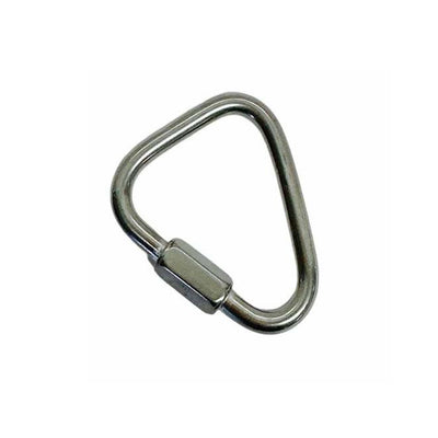 Stainless Steel 1/4" Marine Triangle Quick Link 880 LBS Shackle Boat Rig