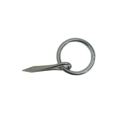 Marine 3/16" Ring Nail Link Connect Sailing Welded Ring,Stainless Steel 10 Pcs