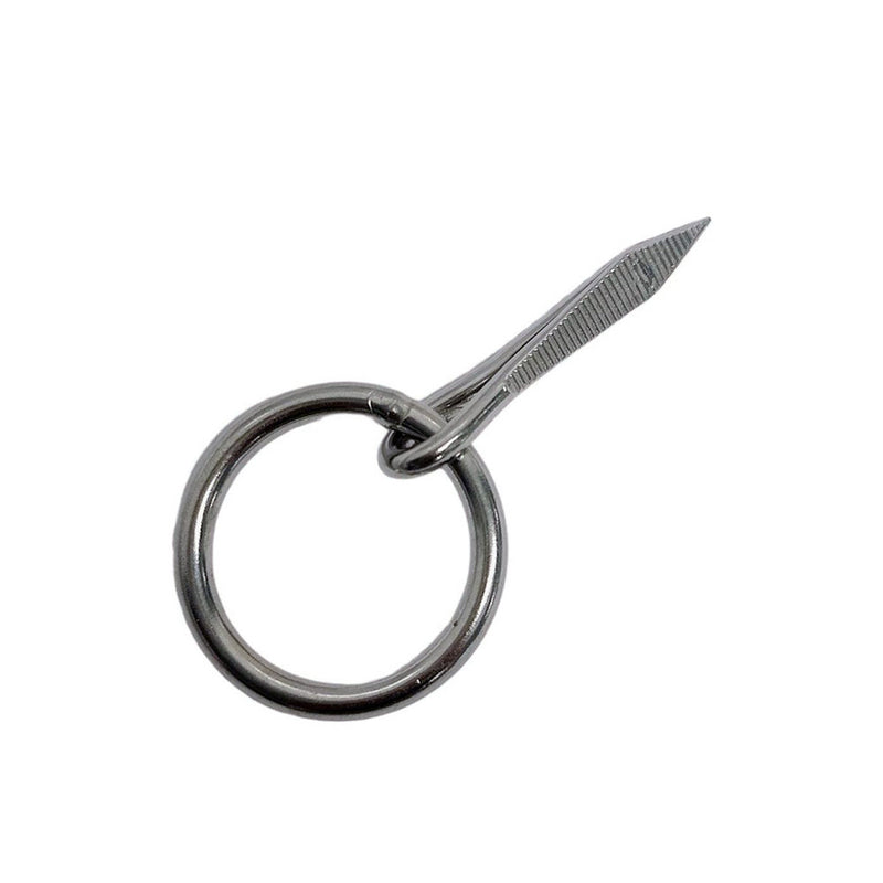 Marine 1/4" Ring Nail Link Connect Yacht Sailing Welded Ring,Stainless Steel