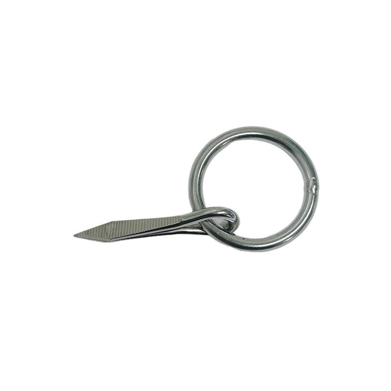 Marine 1/4" Ring Nail Link Connect Yacht Sailing Welded Ring,Stainless Steel