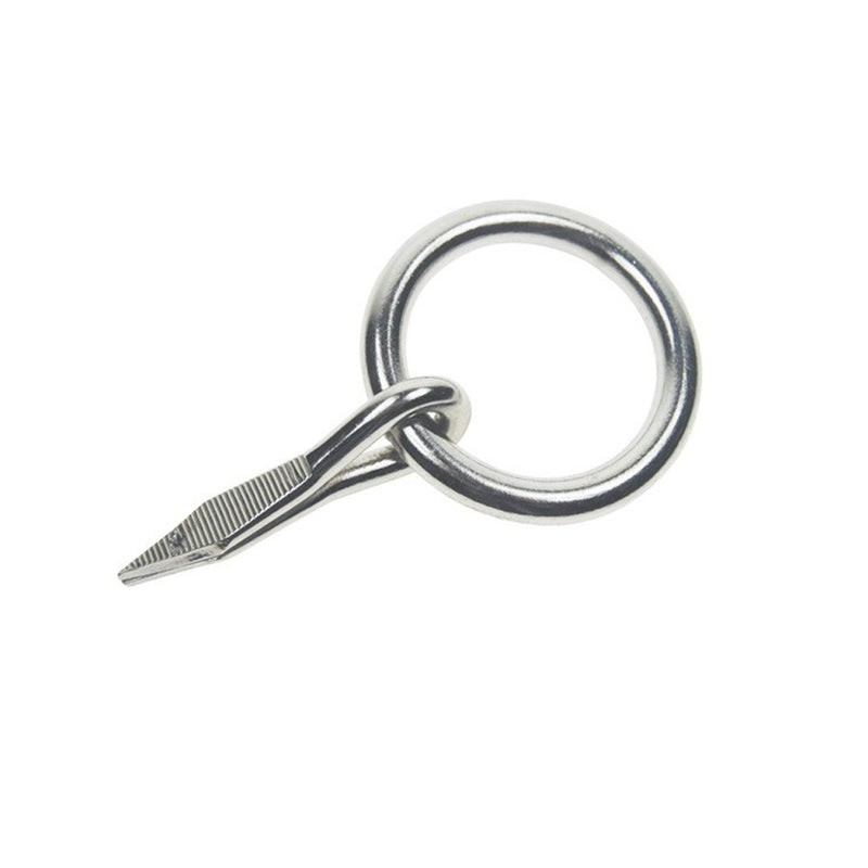 Marine 1/4" Ring Nail Link Connect Sailing Welded Ring,Stainless Steel 10 Pcs