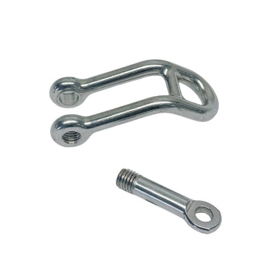 Marine Boat 15/32" Headboard Shackle Captive Pin 2500 Lb WLL Stainless Steel 316