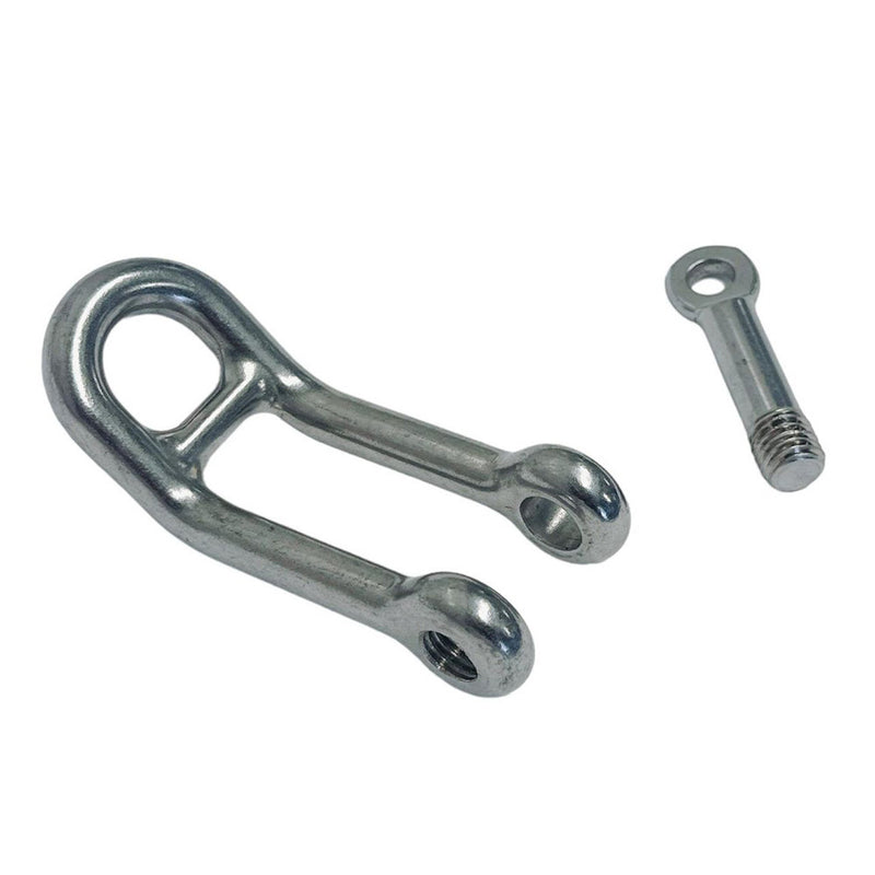 Marine Boat 15/32" Headboard Shackle Captive Pin 2500 Lb WLL Stainless Steel 316