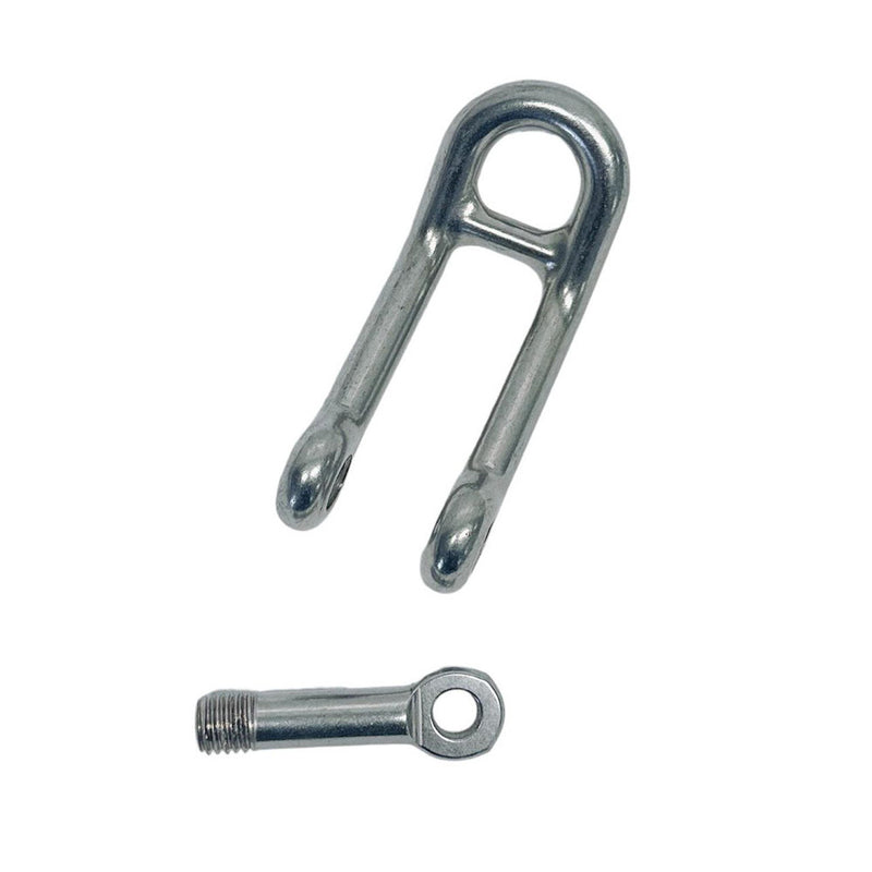 Marine Boat 15/32" Headboard Shackle Captive Pin 2500 Lb WLL Stainless Steel 316