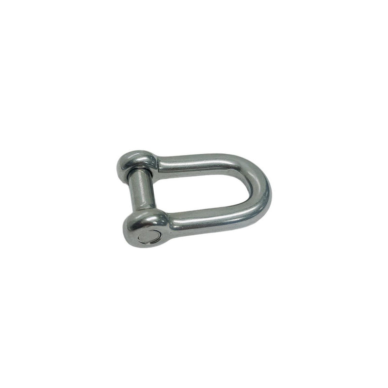 3/8" D Shackle Hex Sink Marine Grade Screw Pin 1700 Lb WLL Stainless Steel T316