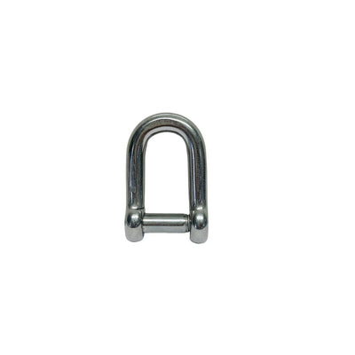 3/8" D Shackle Hex Sink Marine Grade Screw Pin 1700 Lb WLL Stainless Steel T316