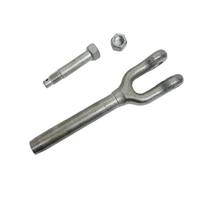 1/2" Drop Forged Open Swage Sockets Stainless Steel T316 5200 Lbs WLL