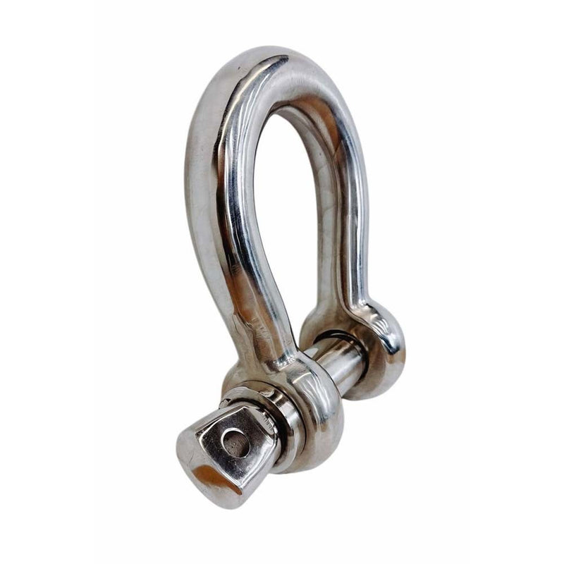 Stainless Steel T316 5/8" Screw Pin Anchor Shackle 4,000 Lbs WLL, Forged Loaded Rate