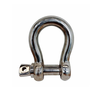 Stainless Steel T316 5/8" Screw Pin Anchor Shackle 4,000 Lbs WLL, Forged Loaded Rate