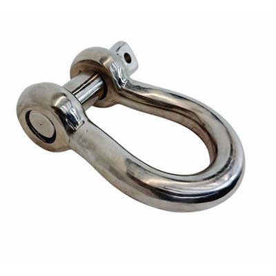 Stainless Steel T316 5/8" Screw Pin Anchor Shackle 4,000 Lbs WLL, Forged Loaded Rate