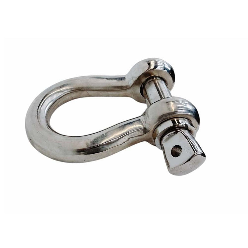 Stainless Steel T316 5/8" Screw Pin Anchor Shackle 4,000 Lbs WLL, Forged Loaded Rate