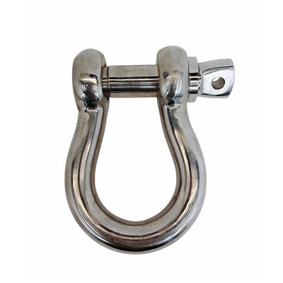 Stainless Steel T316 5/8" Screw Pin Anchor Shackle 4,000 Lbs WLL, Forged Loaded Rate