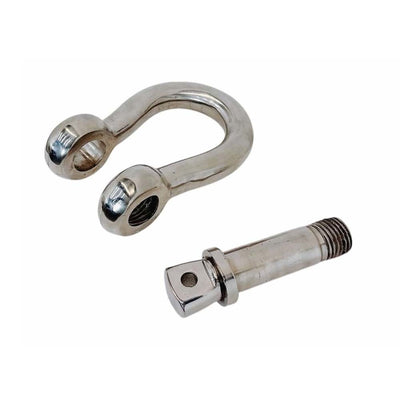 4 Pcs Stainless Steel T316 5/8" Screw Pin Anchor Shackle 4,000 Lbs WLL