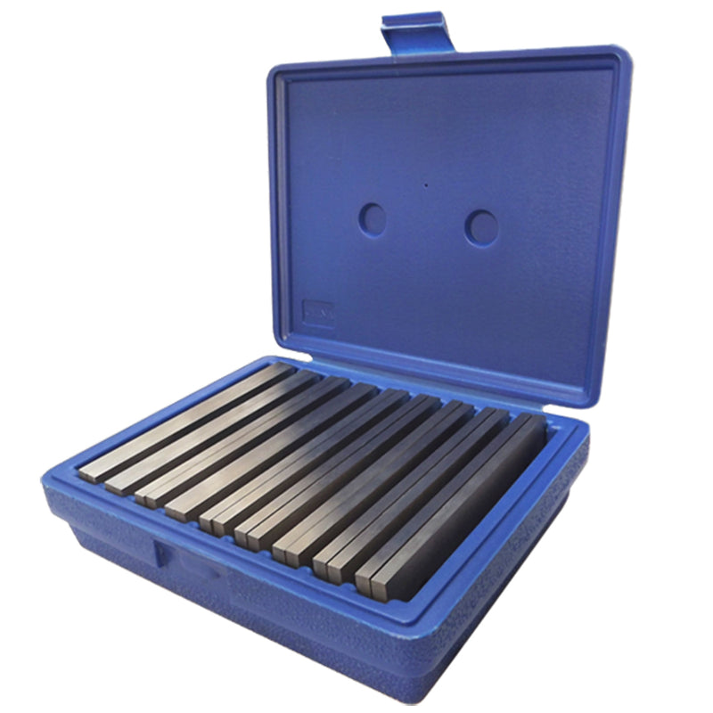 9 Pairs 1/4 x 6" Hardened Steel Parallel Set, Accuracy 0.0002"