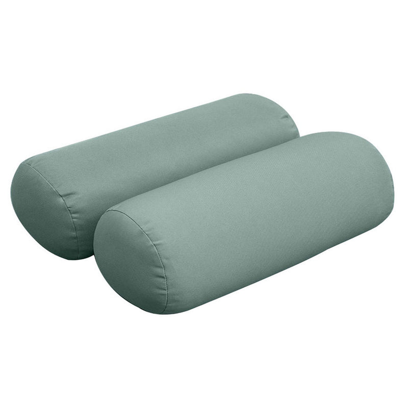 Model-2 FULL SIZE Bolster & Back Pillow Cushion Outdoor SLIP COVER ONLY