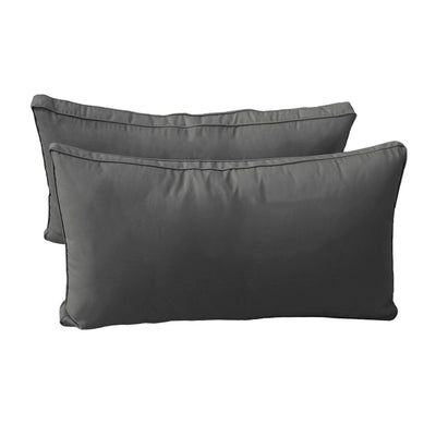 Model-2 FULL SIZE Bolster & Back Pillow Cushion Outdoor SLIP COVER ONLY