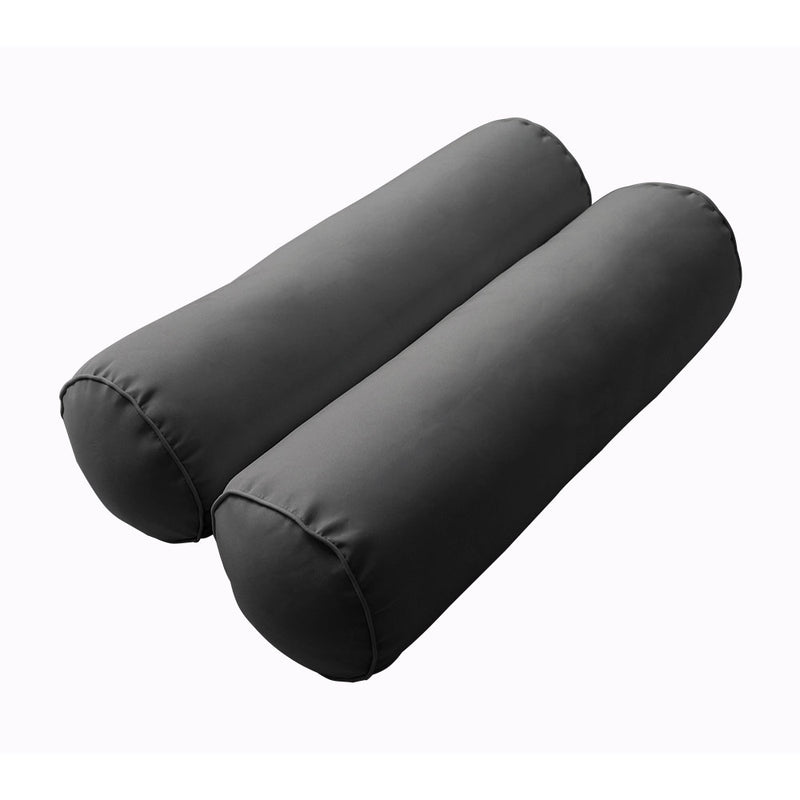 Model-2 FULL SIZE Bolster & Back Pillow Cushion Outdoor SLIP COVER ONLY