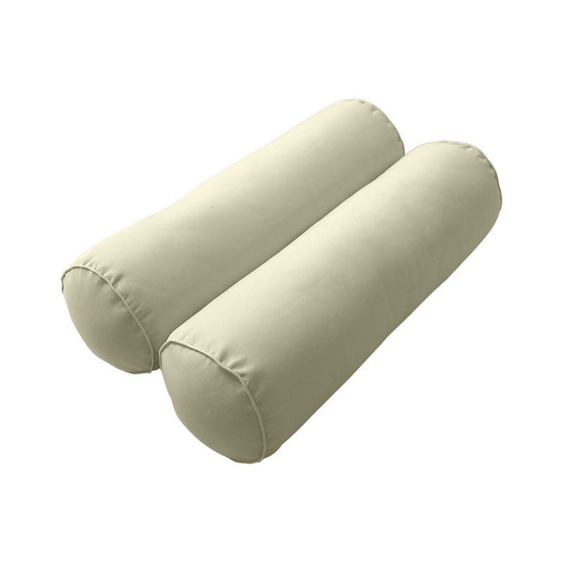 Model-2 FULL SIZE Bolster & Back Pillow Cushion Outdoor SLIP COVER ONLY