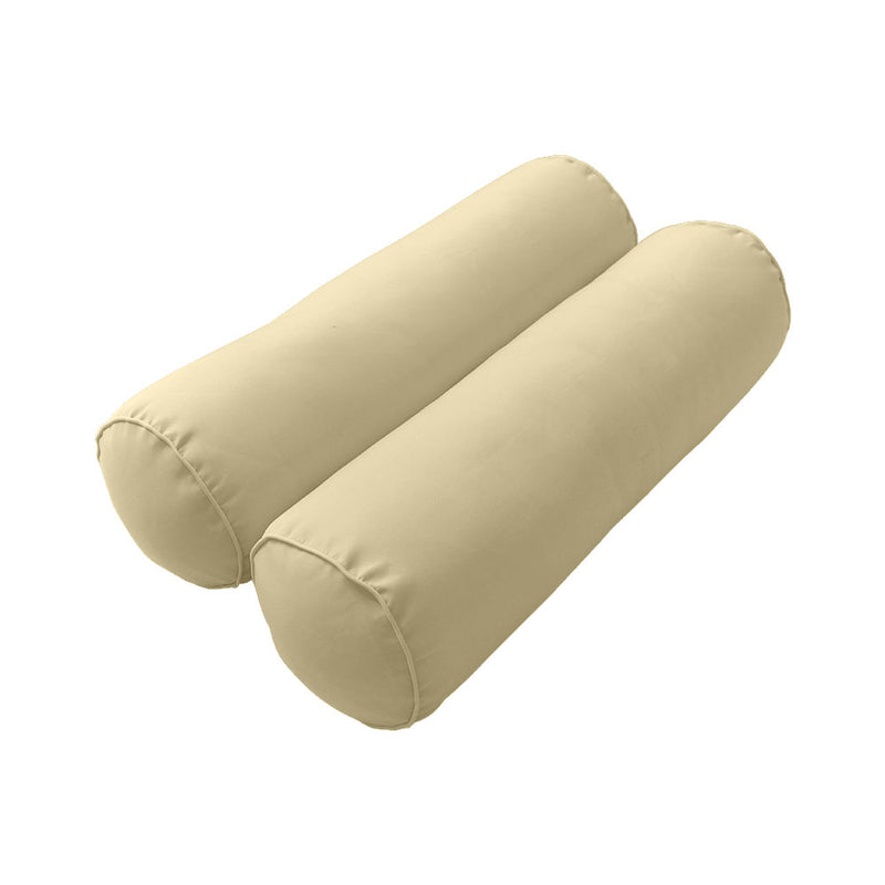 Model-2 FULL SIZE Bolster & Back Pillow Cushion Outdoor SLIP COVER ONLY