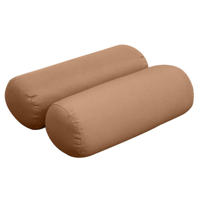 Model-2 FULL SIZE Bolster & Back Pillow Cushion Outdoor SLIP COVER ONLY