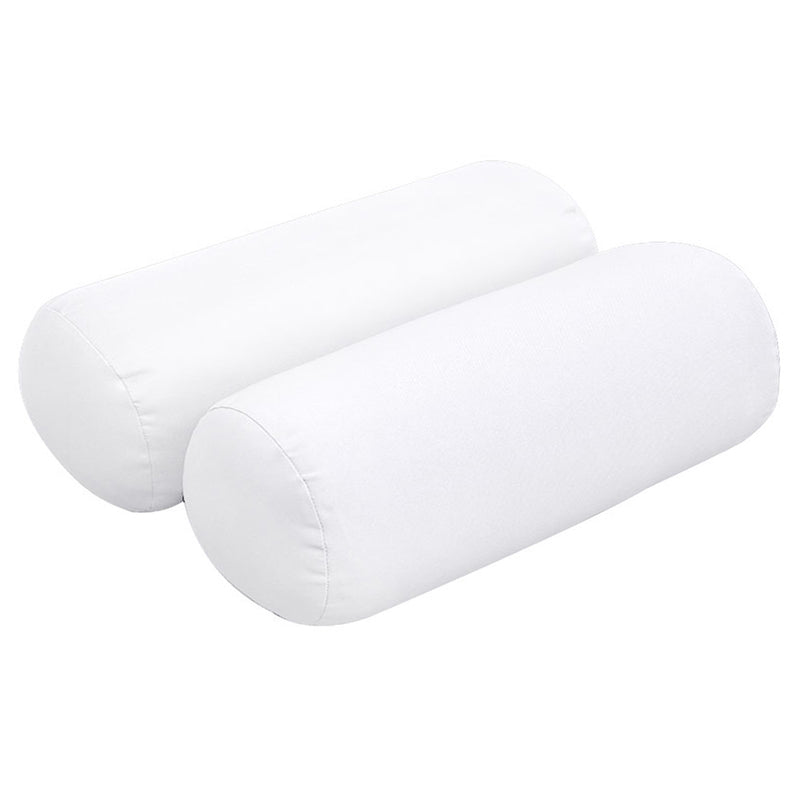 Model-2 FULL SIZE Bolster & Back Pillow Cushion Outdoor SLIP COVER ONLY