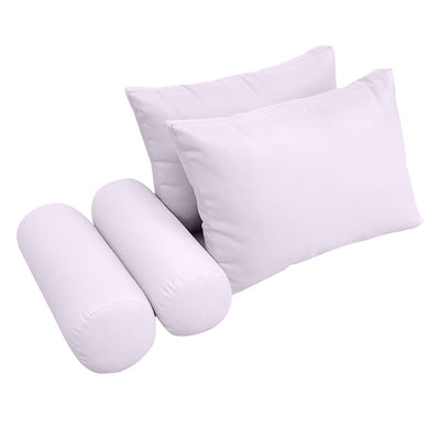 Model-2 FULL SIZE Bolster & Back Pillow Cushion Outdoor SLIP COVER ONLY