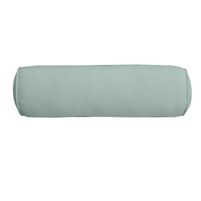 Small Size 23" x 6" Outdoor Bolster Pillow Insert and Cover