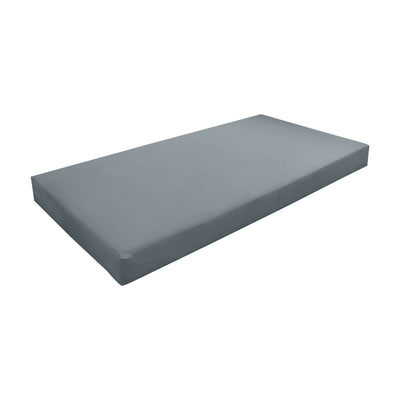 Model V5 - Velvet Indoor Daybed Mattress Bolster Pillows and Covers |Complete Set|