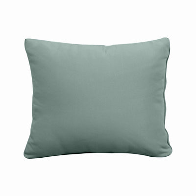 Model-1 FULL SIZE Bolster & Back Pillow Cushion Outdoor SLIP COVER ONLY