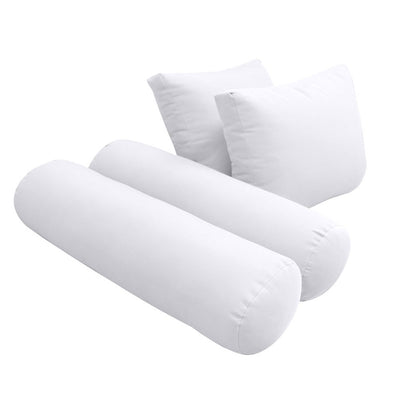 Model-1 FULL SIZE Bolster & Back Pillow Cushion Outdoor SLIP COVER ONLY