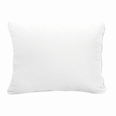 Model-1 FULL SIZE Bolster & Back Pillow Cushion Outdoor SLIP COVER ONLY