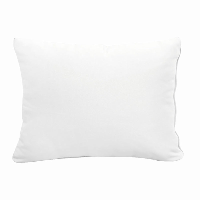 Model-1 FULL SIZE Bolster & Back Pillow Cushion Outdoor SLIP COVER ONLY