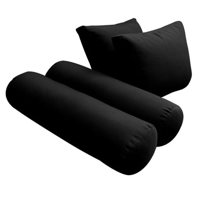 Model-1 FULL SIZE Bolster & Back Pillow Cushion Outdoor SLIP COVER ONLY