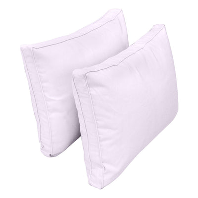 Model-1 CRIB SIZE Bolster & Back Pillow Cushion Outdoor SLIP COVER ONLY