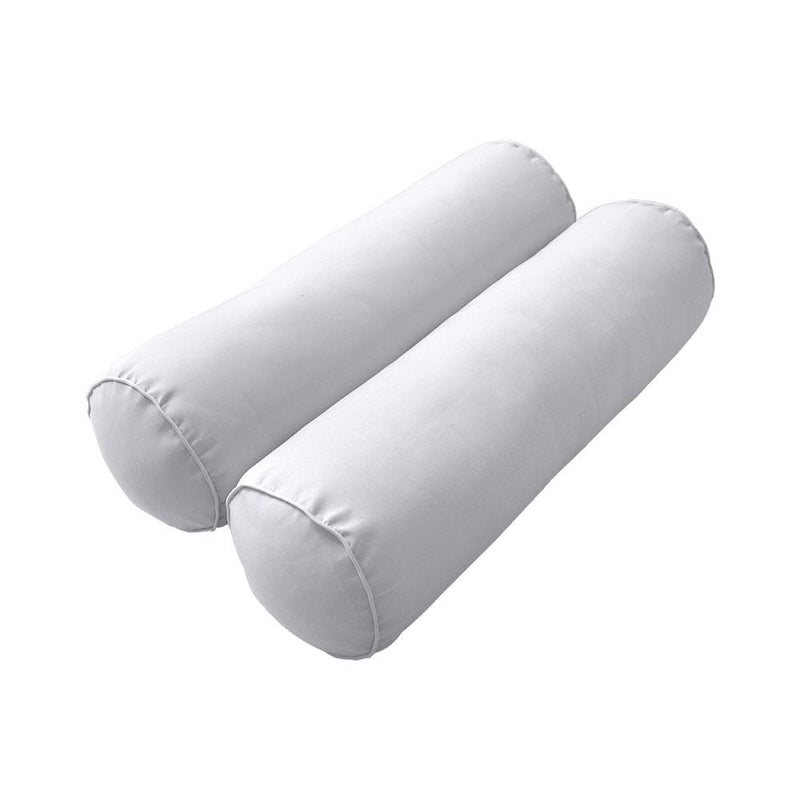 Model-2 Twin Size (75" x 39" x 6") Outdoor Daybed Mattress Bolster Backrest Cushion Pillow |COVERS ONLY|