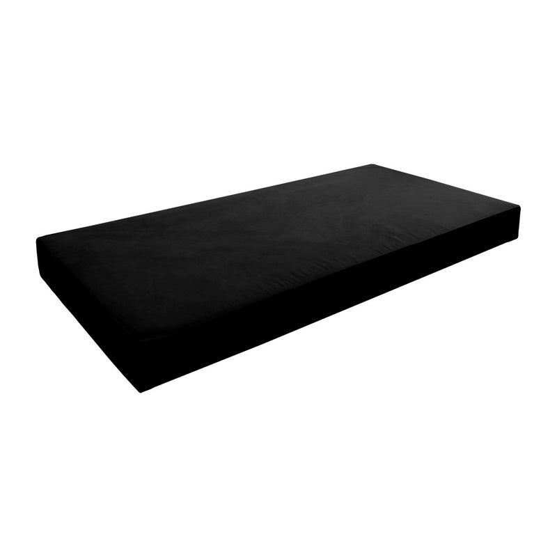 COVER ONLY Twin Same Pipe Velvet Indoor Daybed Mattress Sheet 75"x39"x8"-AD374