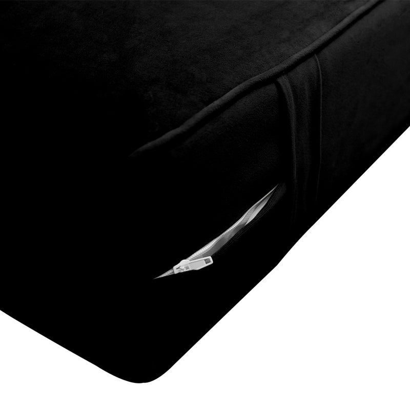 COVER ONLY Twin Same Pipe Velvet Indoor Daybed Mattress Sheet 75"x39"x8"-AD374