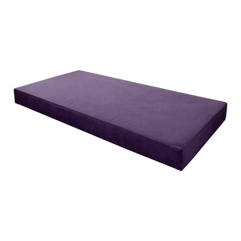 8" Thickness Velvet Indoor Daybed Mattress Fitted Sheet |Slipcover Only|