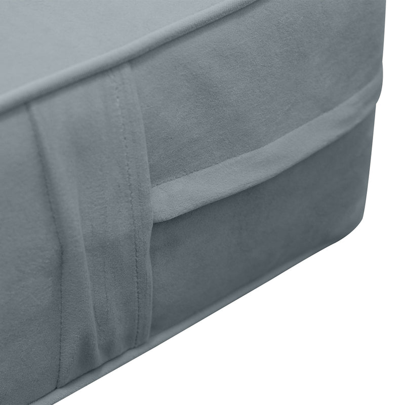 8" Thickness Velvet Indoor Daybed Mattress Fitted Sheet |Slipcover Only|