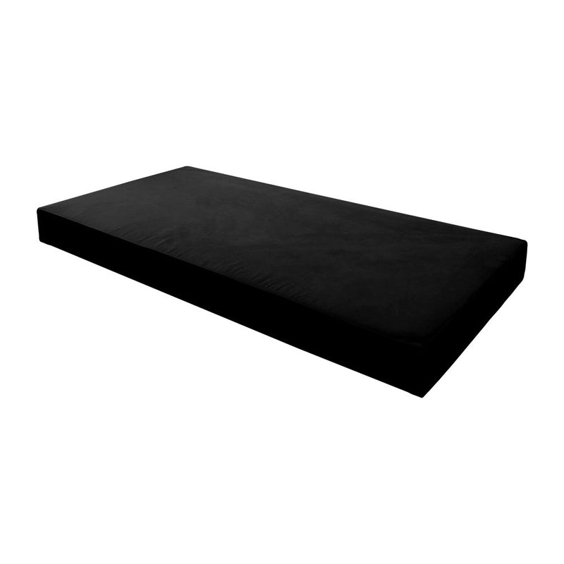 8" Thickness Velvet Indoor Daybed Mattress Fitted Sheet |Slipcover Only|