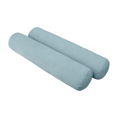 Model V5 - Velvet Indoor Daybed Mattress Bolster Pillows and Covers |Complete Set|