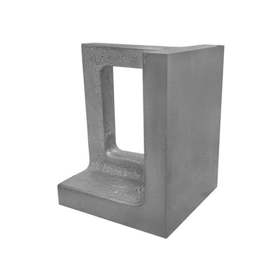 3-3/4'' x 4'' X 5'' Ground Universal Right Angle Plate High Tensile Cast Iron 0.0005" Per 6"