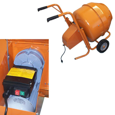 5 CU FT Wheel Barrow Portable Concrete Cement Mixer