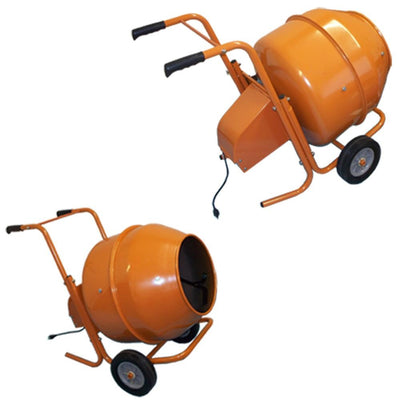 5 CU FT Wheel Barrow Portable Concrete Cement Mixer