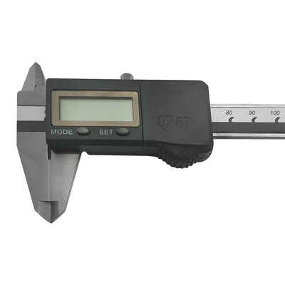 6"/150mm Electronic Digital Caliper IP67 Waterproof LCD Display 0.01mm/0.0005" Resolution