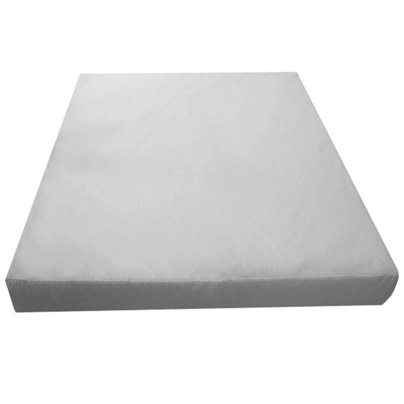 80" x 39" x 6" TWIN-XL SIZE High Density 1.8 PCF Medium Firm Outdoor Daybed Foam Mattress