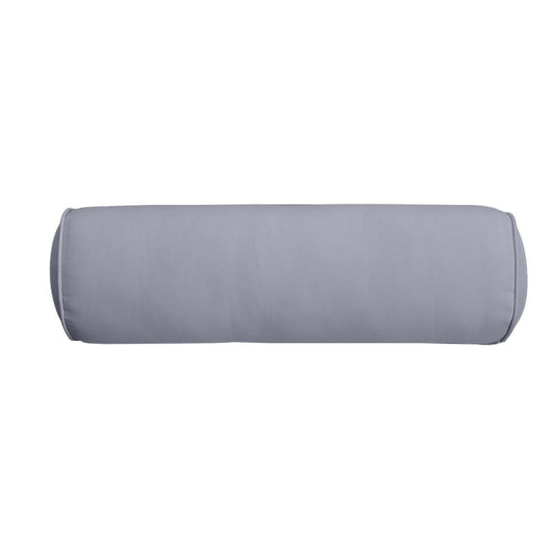 AD001 Pipe Trim Large 26x30x6 Outdoor Deep Seat Back Rest Bolster Cushion Insert Slip Cover Set