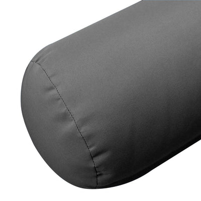 AD003 Knife Edge Large 26x6 Bolster Pillow Slip Cover Only